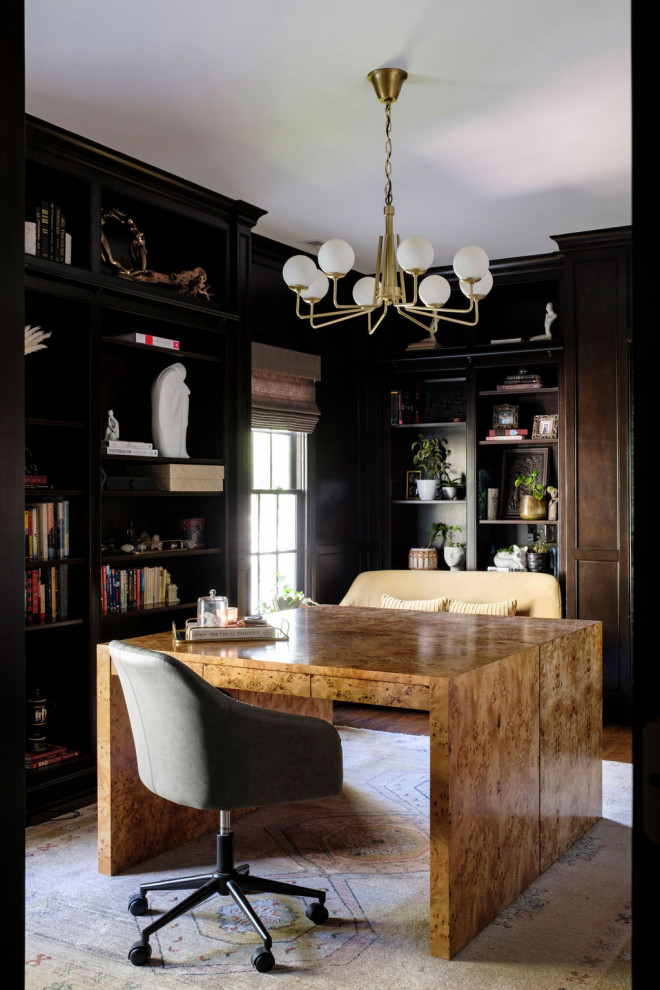 Home office - transitional home office idea in Other