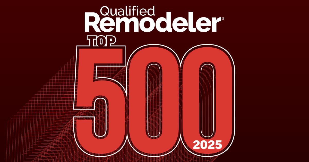 Qualified Remodeler Top 500 Logo 2025
