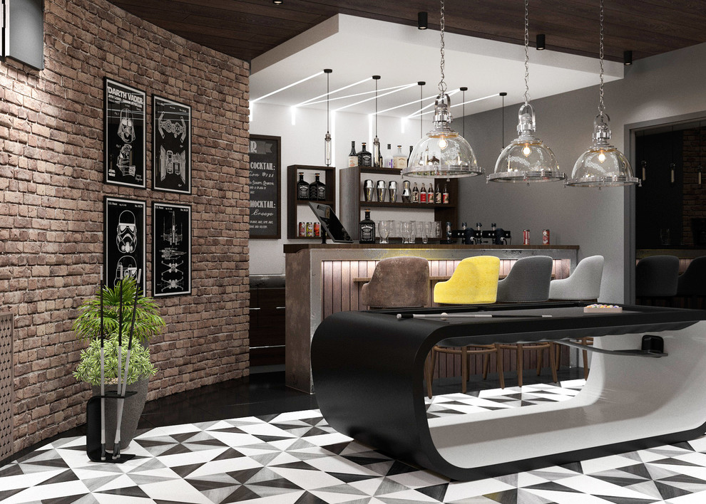 Бильярдная загородного дома