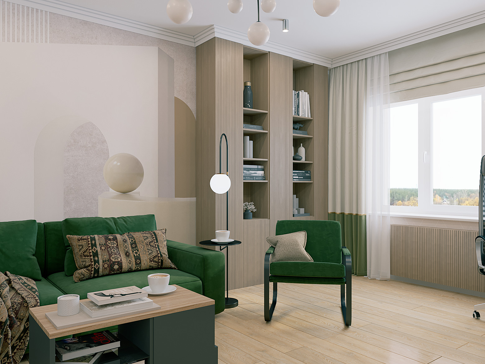 Квартира 110м2  в ЖК Спуьник