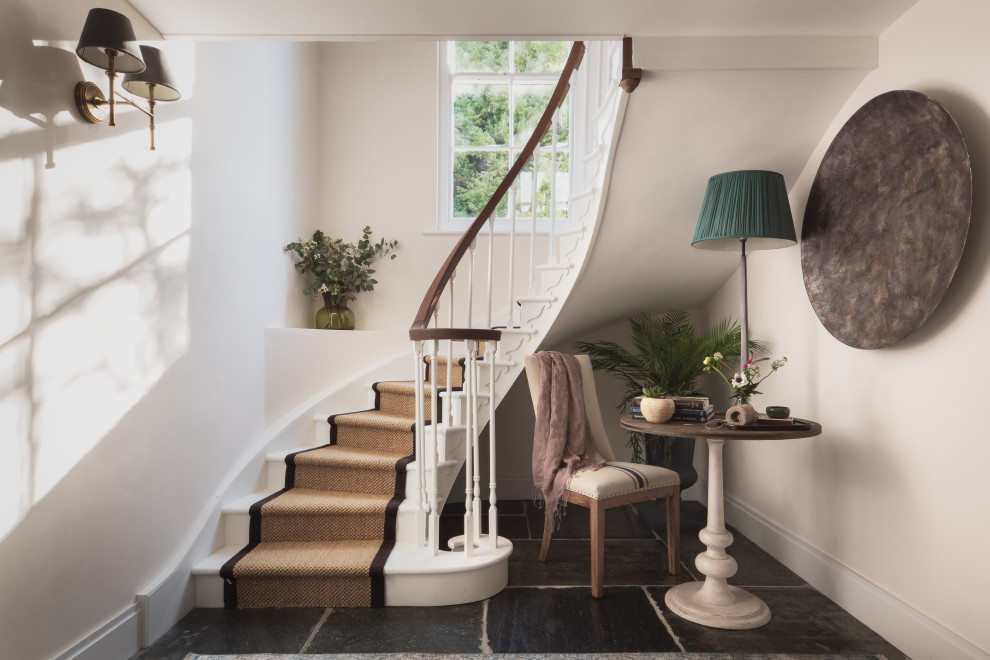 Staircase - traditional staircase idea in Cornwall