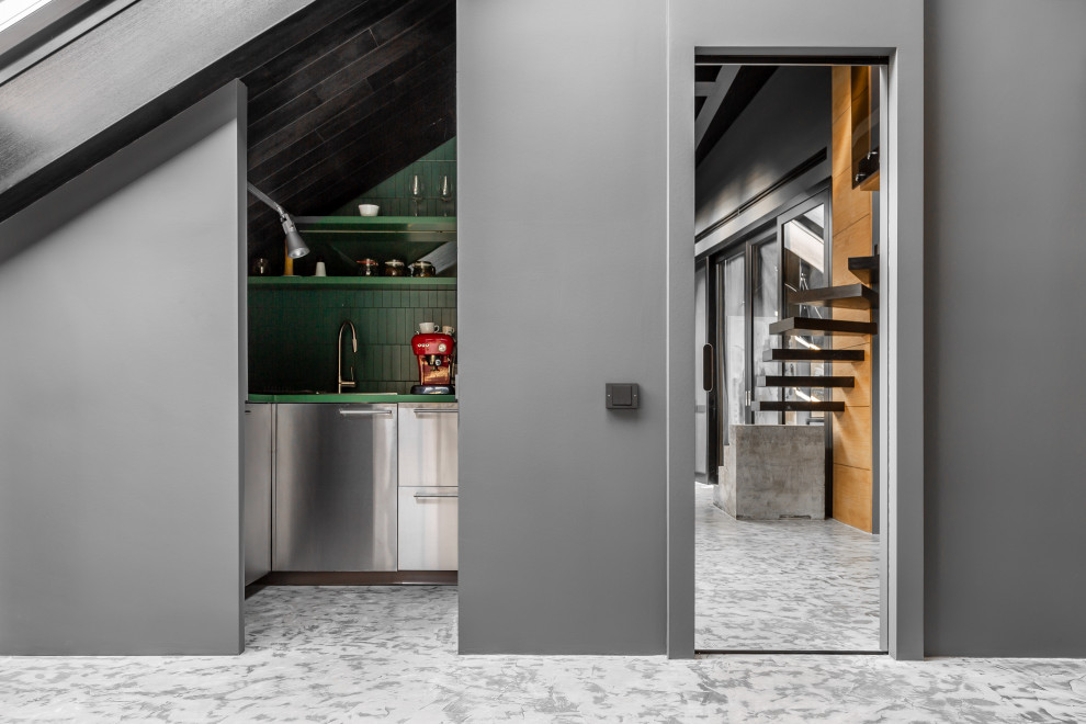 Офис в мансарде