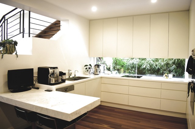 Loft  House contemporary-kitchen