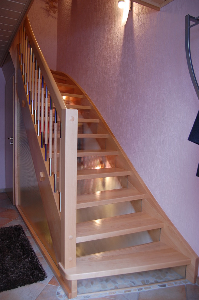 This is an example of a traditional staircase in Nuremberg.