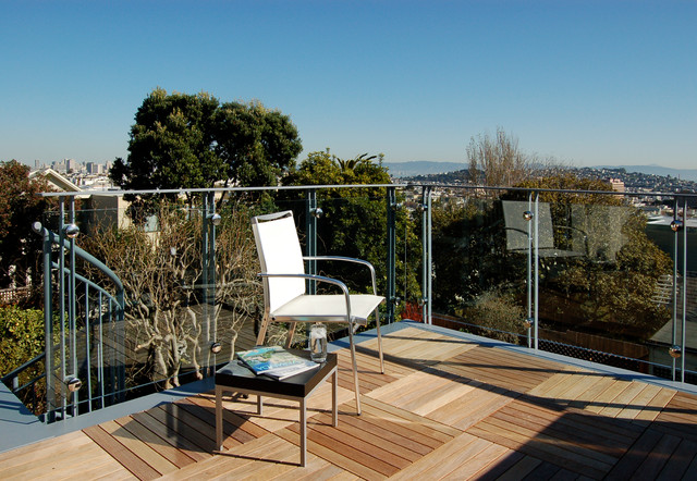 "Sugar Cube" Addition contemporary-deck