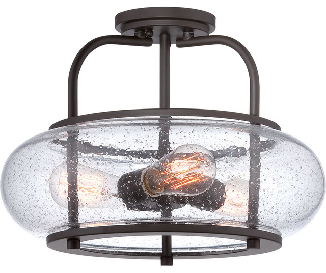 Trilogy SemiFlush Mount Transitional Flushmount Ceiling Lighting