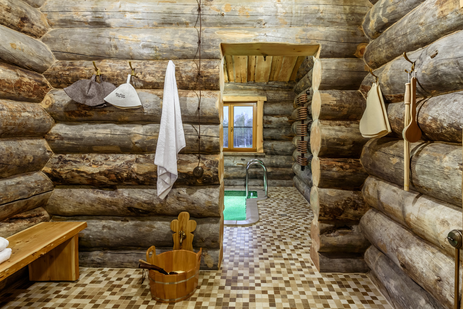 Баня в Ильинском