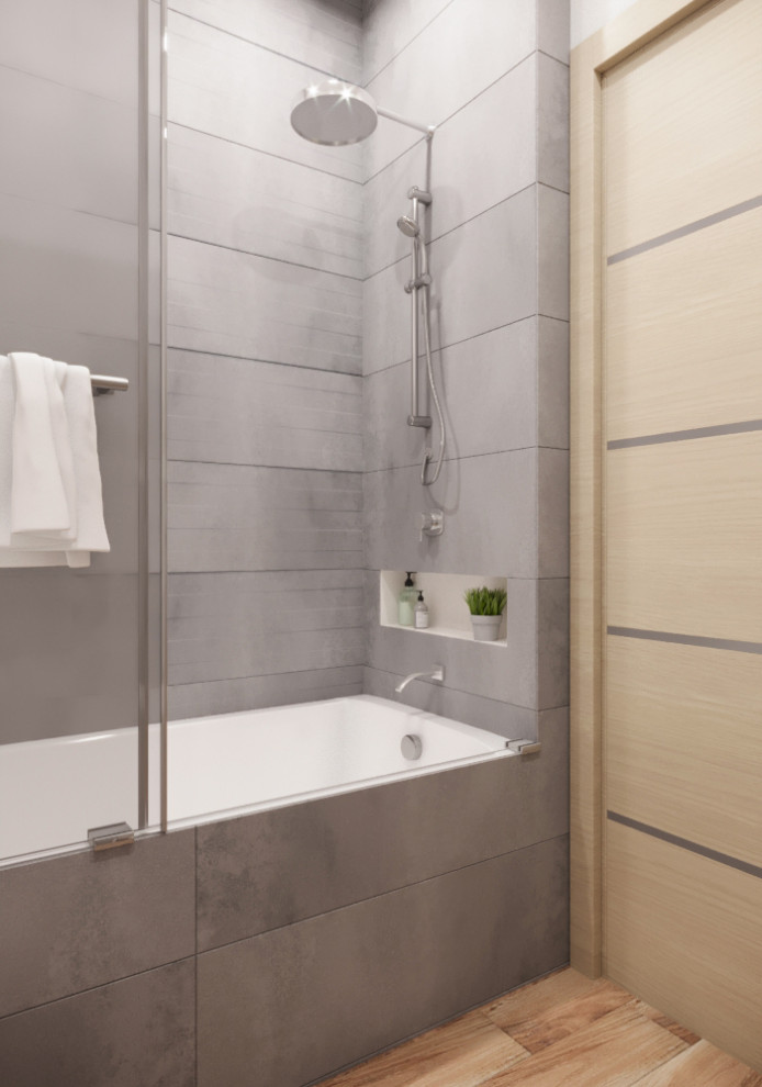 Светлая ванная