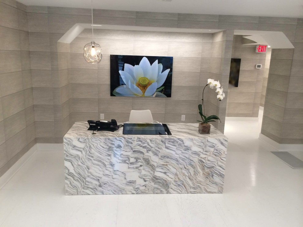 Trendy home design photo in Philadelphia