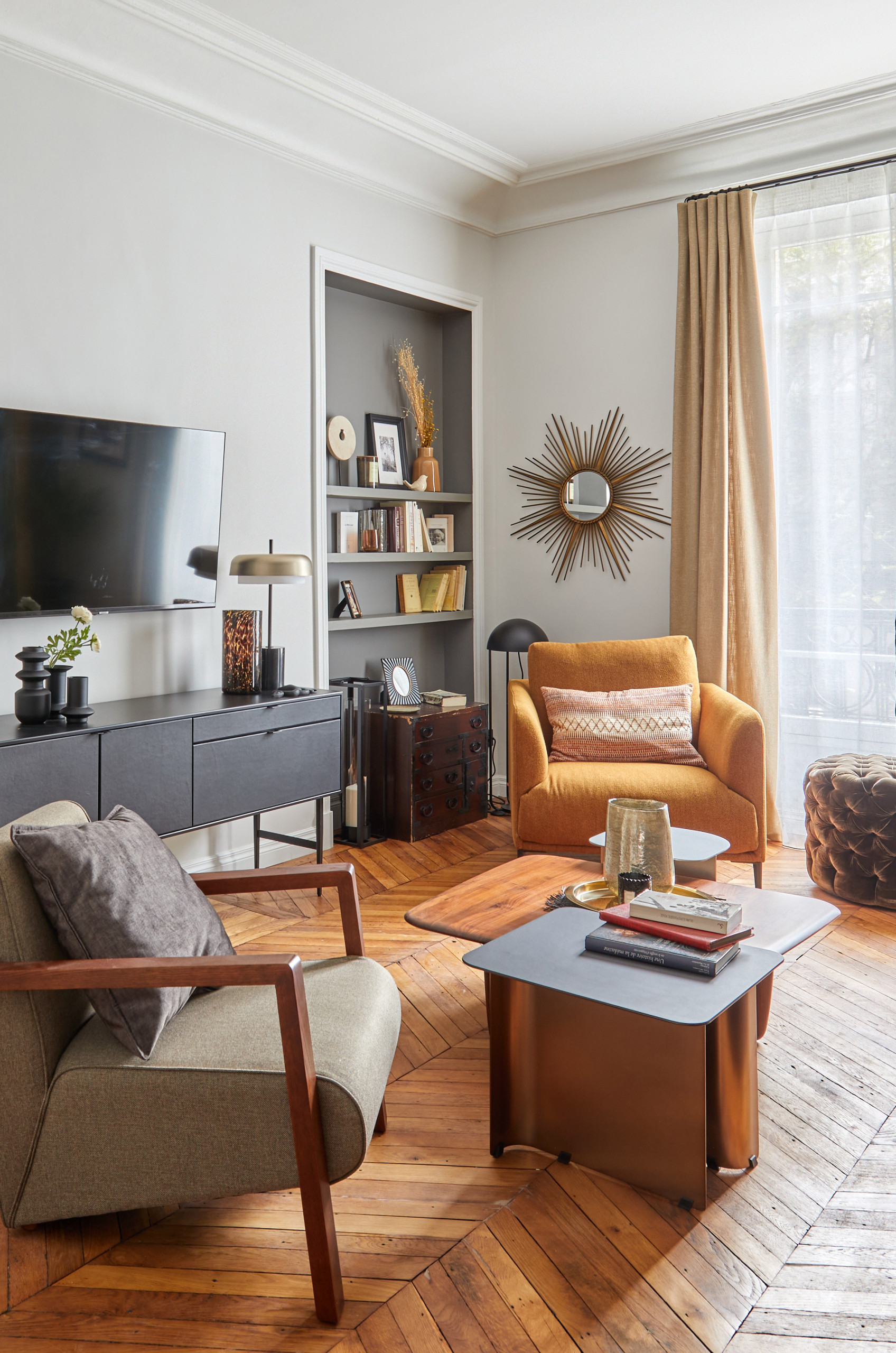 Projet Saint Michel I Appartement Ocre & Or