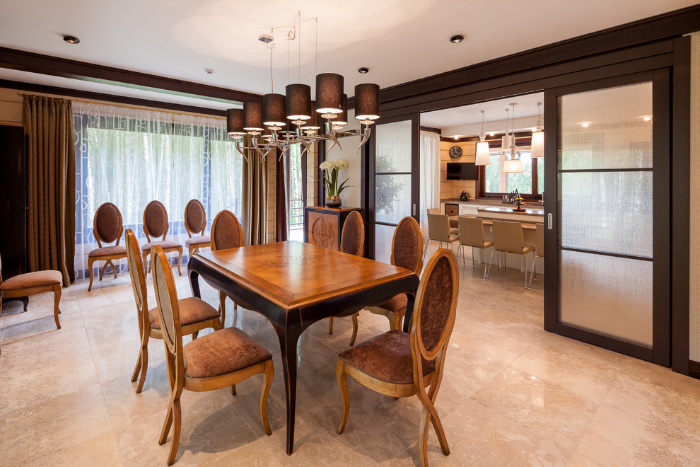 Интерьер трехэтажного загородного дома в Нижегородской области