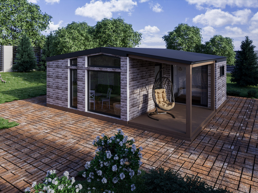 Экстерьер модульного дома