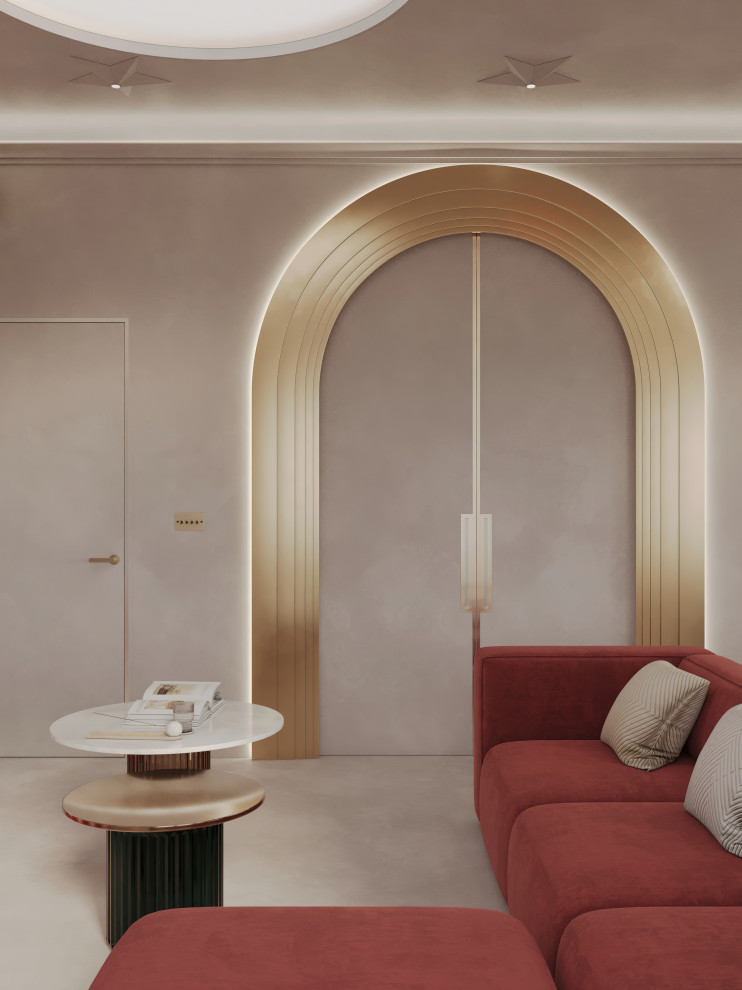 HÉ 210 // ЖК Серебряный фонтан, Москва, 91 м²