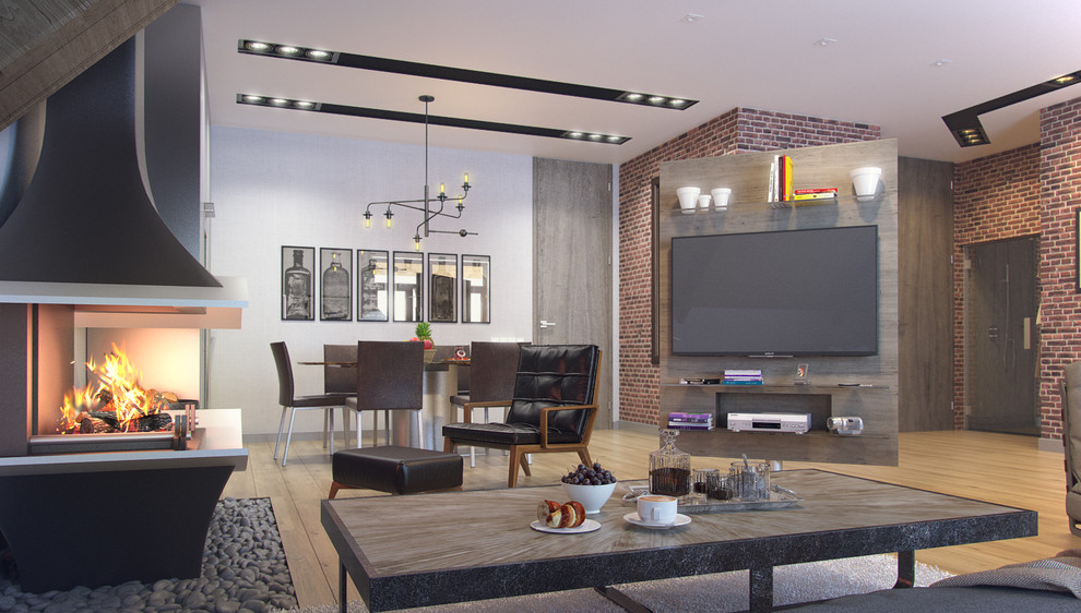 Лофт на мансарде