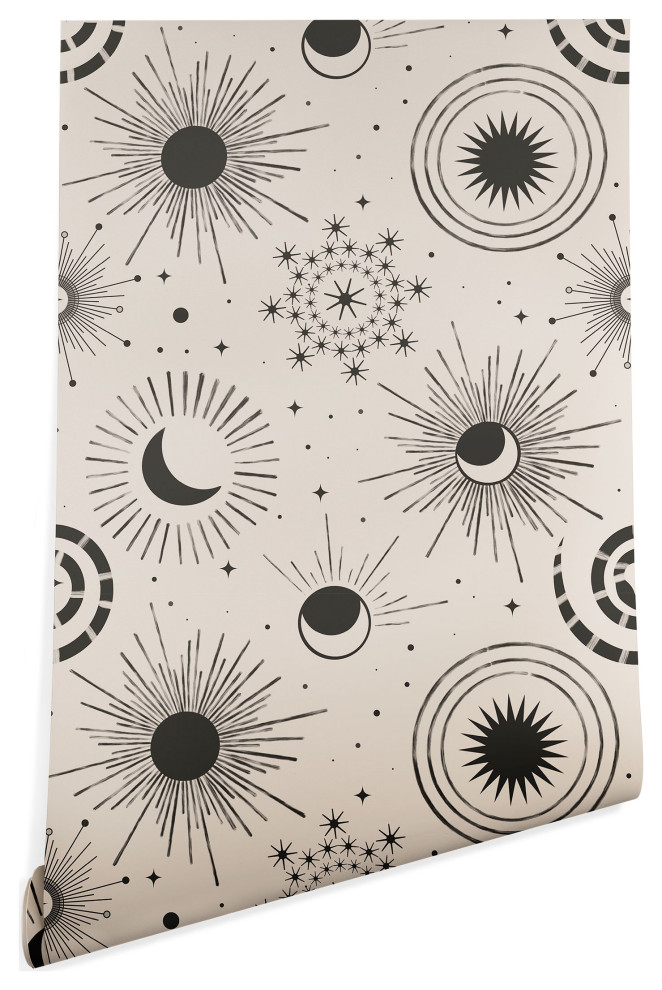 Deny Designs Emanuela Carratoni Holiday Moon And Sun Wallpaper