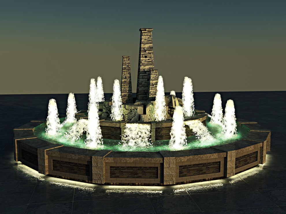 водопад в Чечне