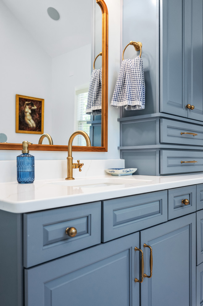 Blue Cary Bathroom