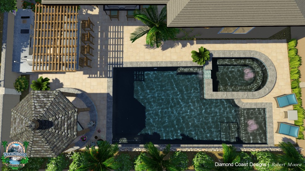 Arial View of Pool
