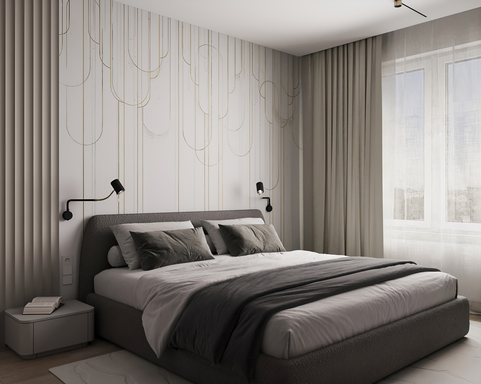 Дизайн-проект 3х-комнатной квартиры в "ЖК БелАрт", 78 кв.м