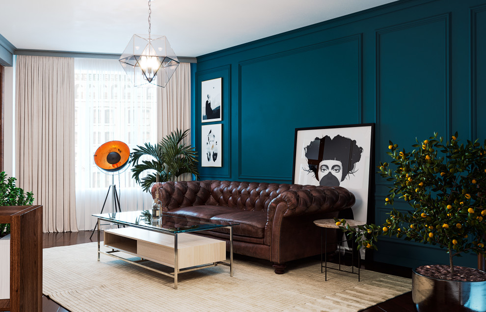 Двухуровневая квартира для холостяка, Санкт-Петербург