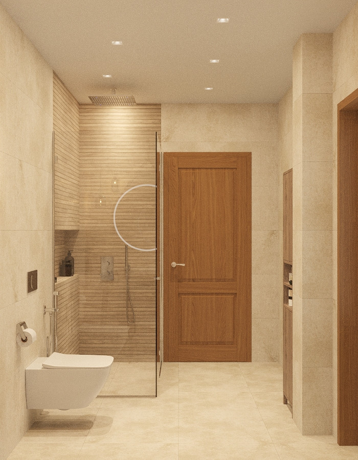 Санузел в загородном доме