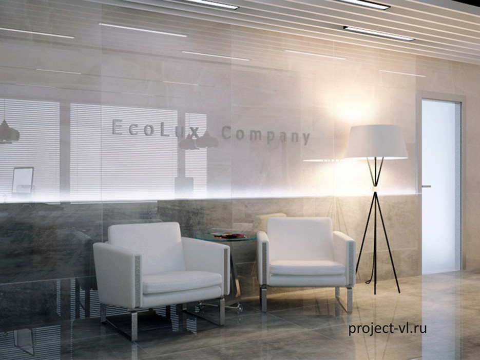 ДИЗАЙН ОФИСА КОМПАНИИ "ECOLUX"