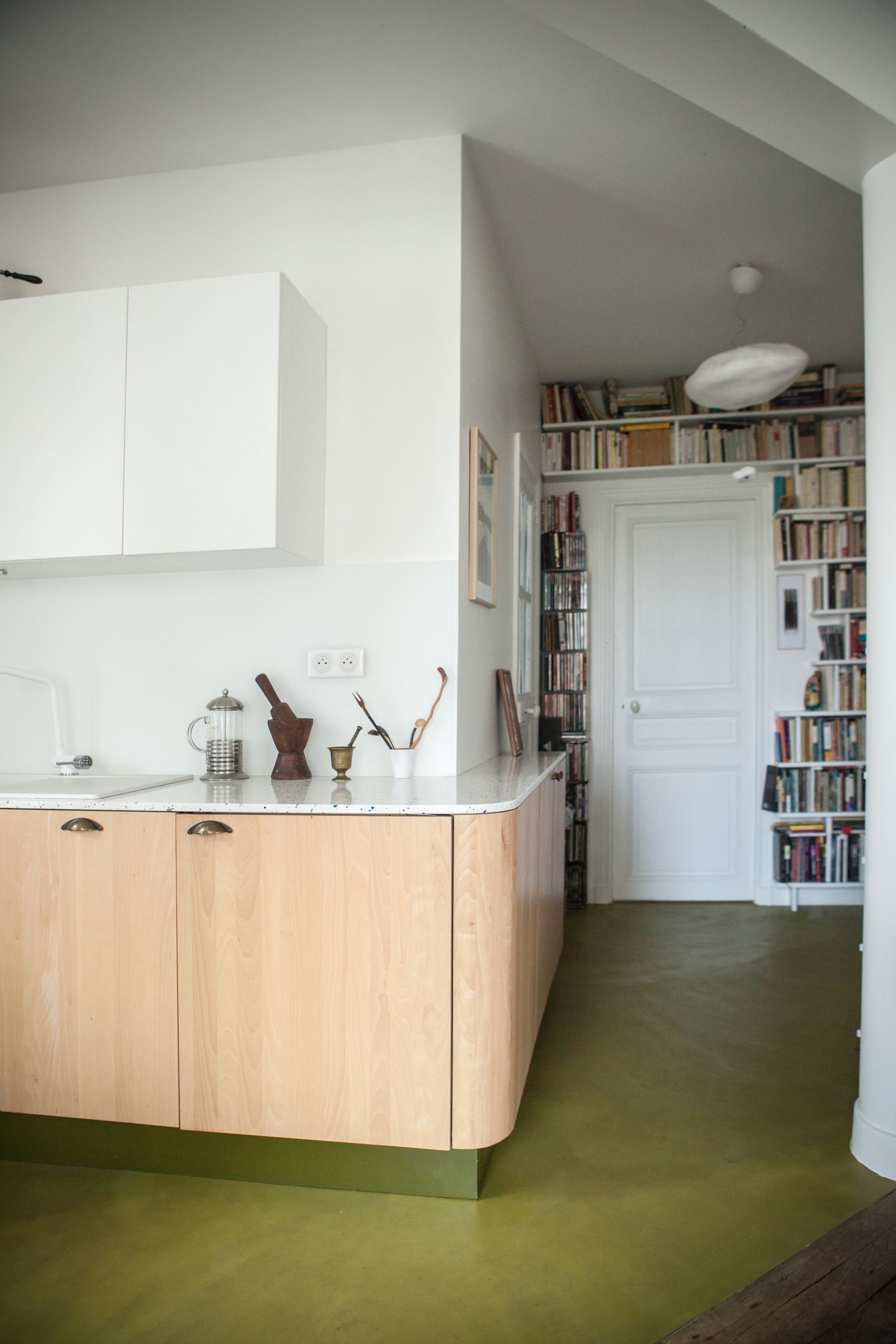 Rénovation totale d'un appartement alliant ancien et contemporain