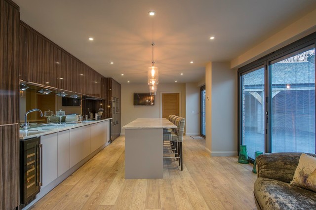 Scottish Borders Stable Conversion contemporary-kitchen