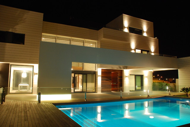 Roquetas de Mar trendy-hus-og-facade