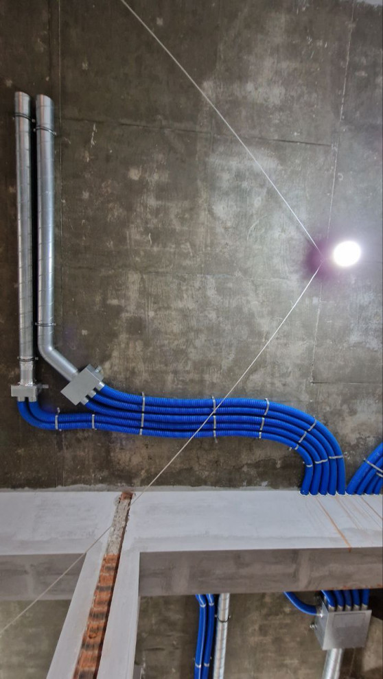 Вентиляция в загородном доме (скрытые работы)