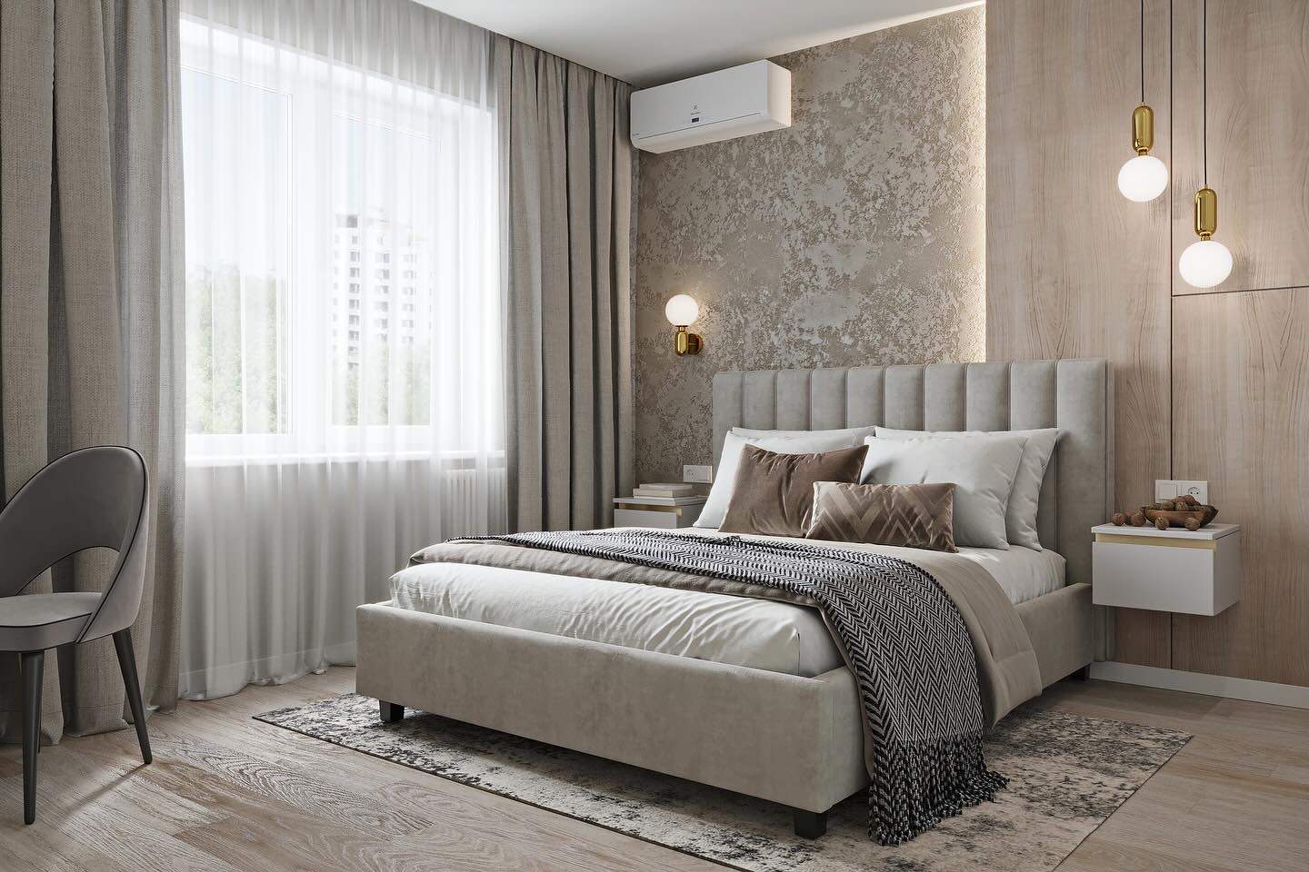 Квартира с чистым дизайном