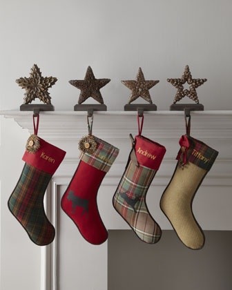 "Alpine" Christmas Stockings by French Laundry Home