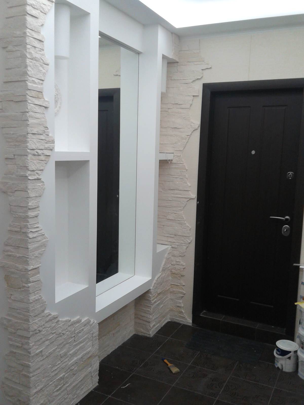 заказчик Владимир 3-х комнатная квартира потолки и ниши