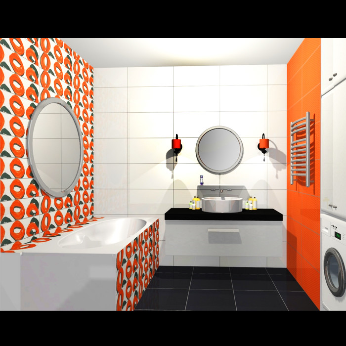 Проекты ванных комнат