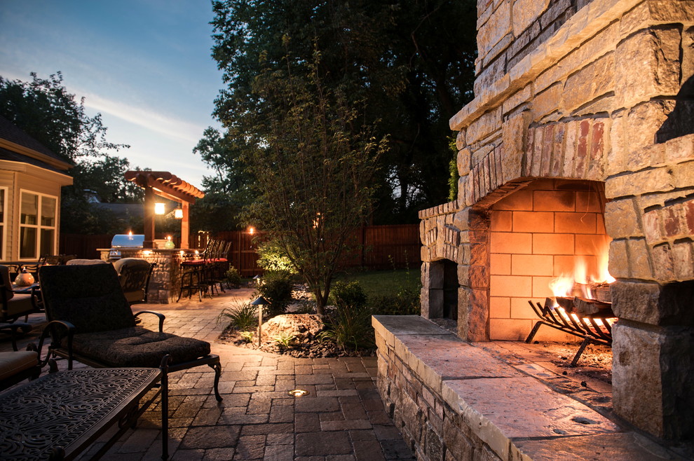 Example of a classic patio design in St Louis