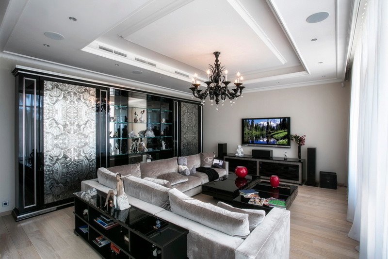 Система «мультирум» и домашний кинотеатр в загородном доме