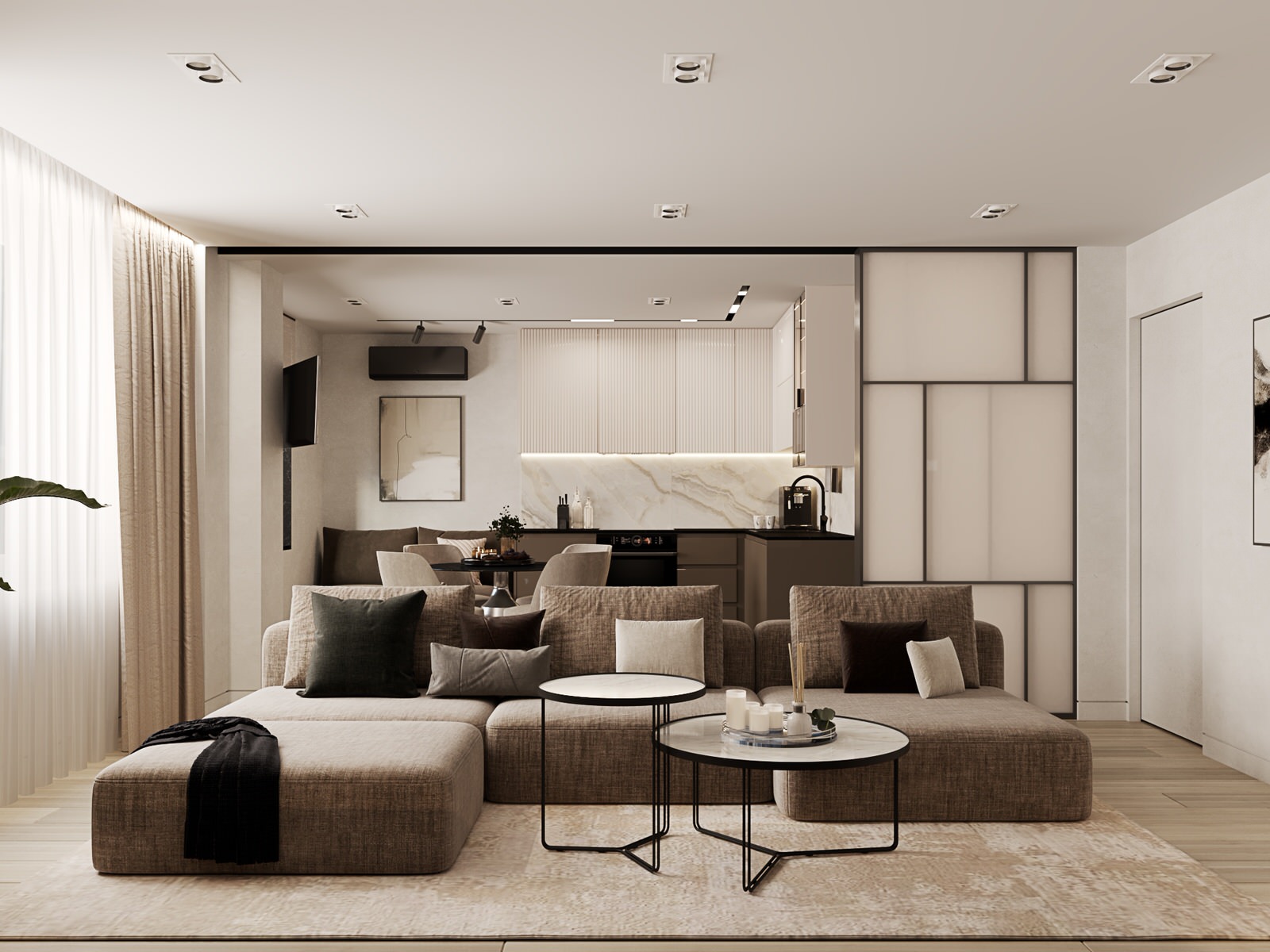 Квартира с проектором