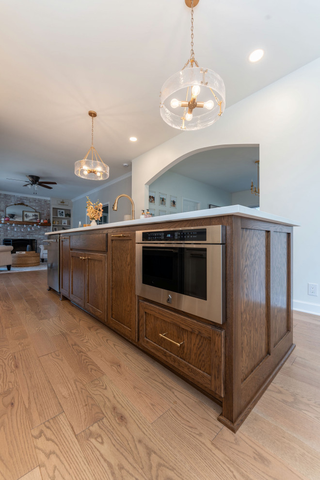 Contemporary Indian Lake Kitchen