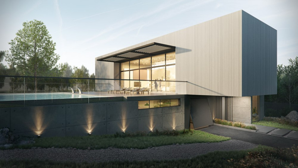 Загородный дом с бассейном