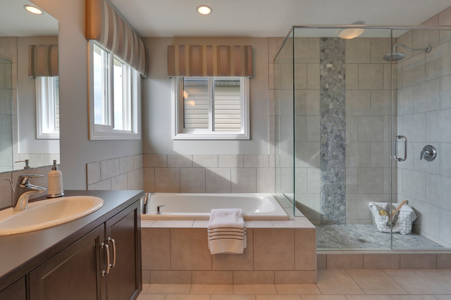 Hillcrest Light & Bright Transtional transitional-bathroom
