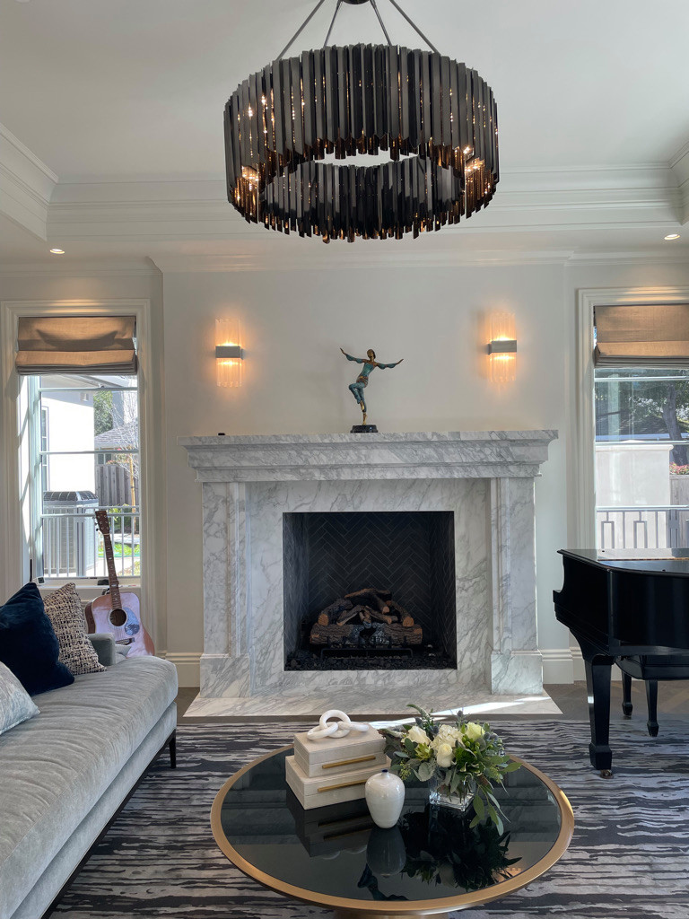 Entryway and Living Room