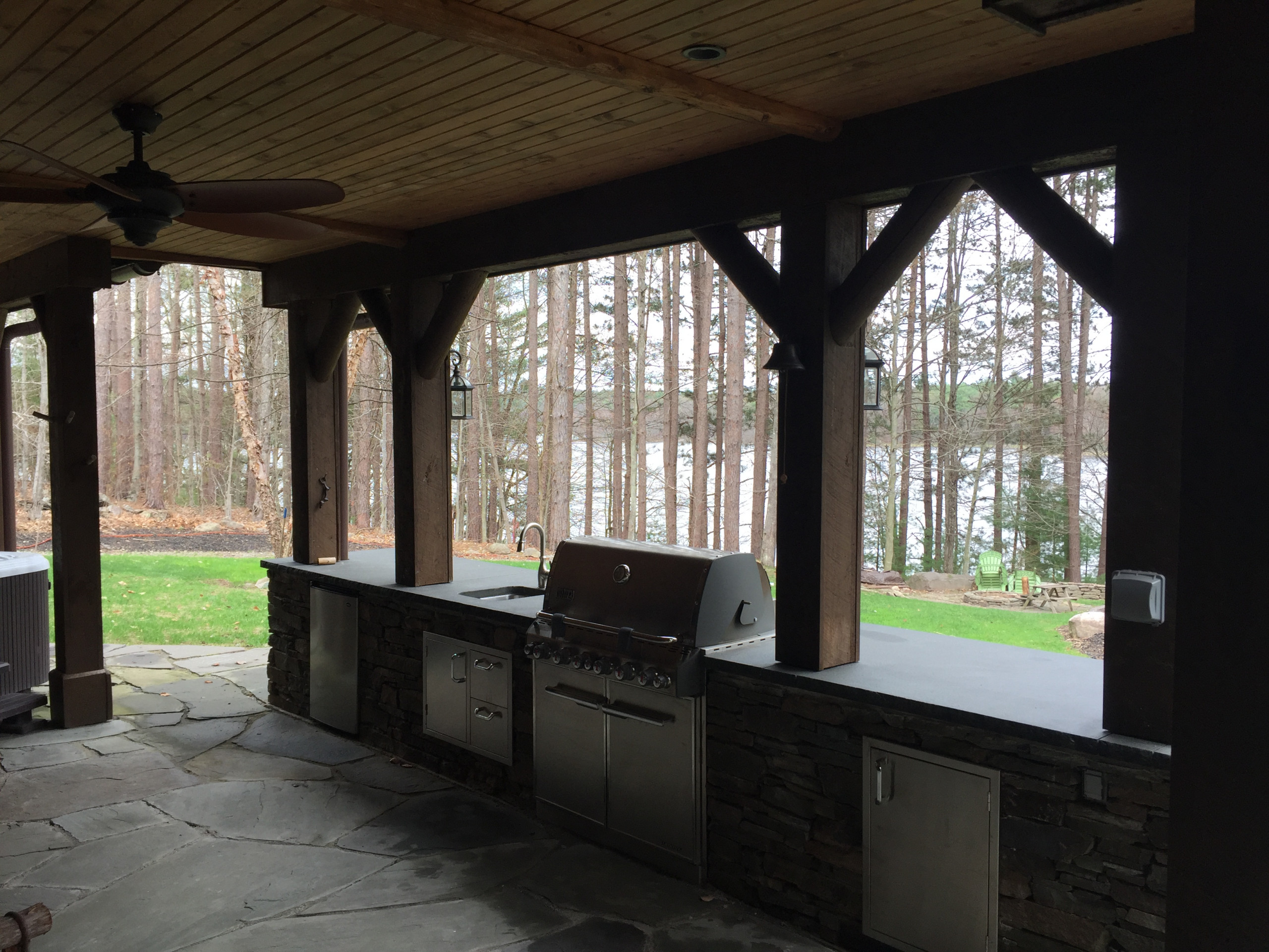 Outdoor kitchen