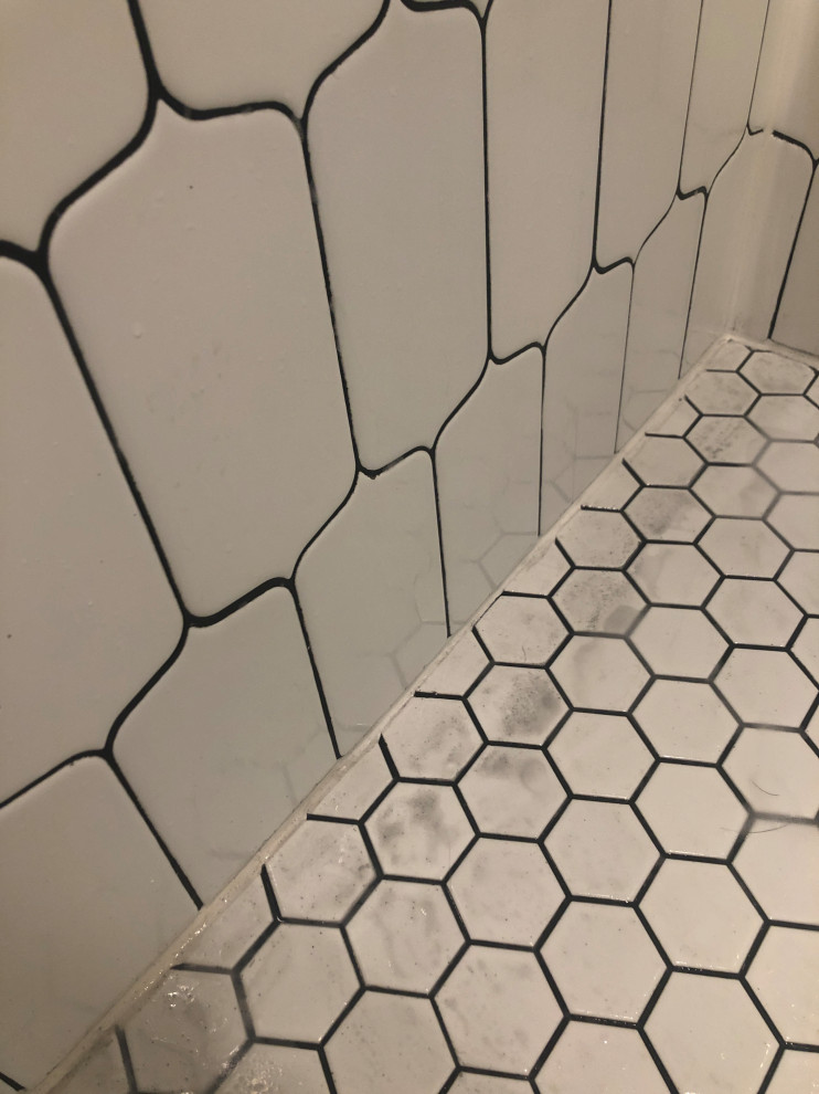 Bleeding Grout in Bathroom Shower