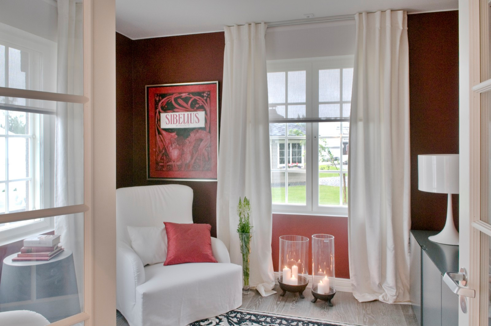 Краски Tikkurila в гостиных