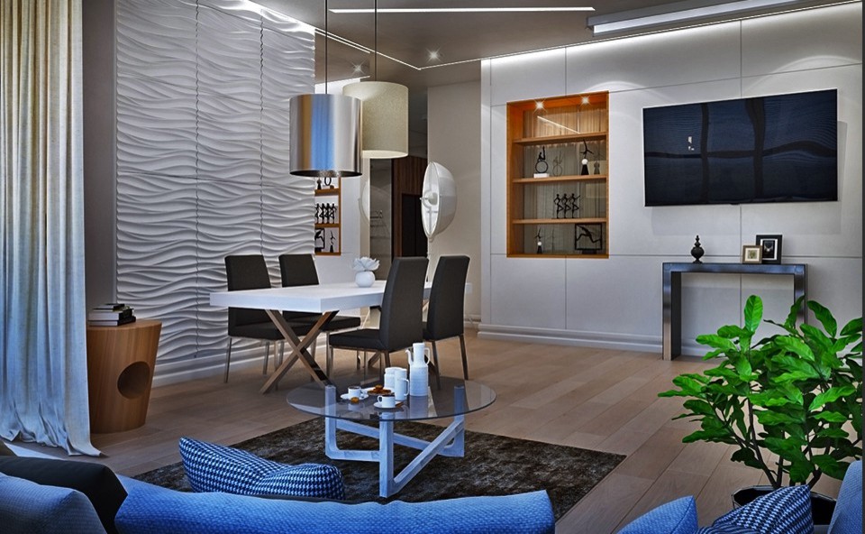 Дизайн интерьера для квартиры 150 кв.м. Al Pash Grand Hotel