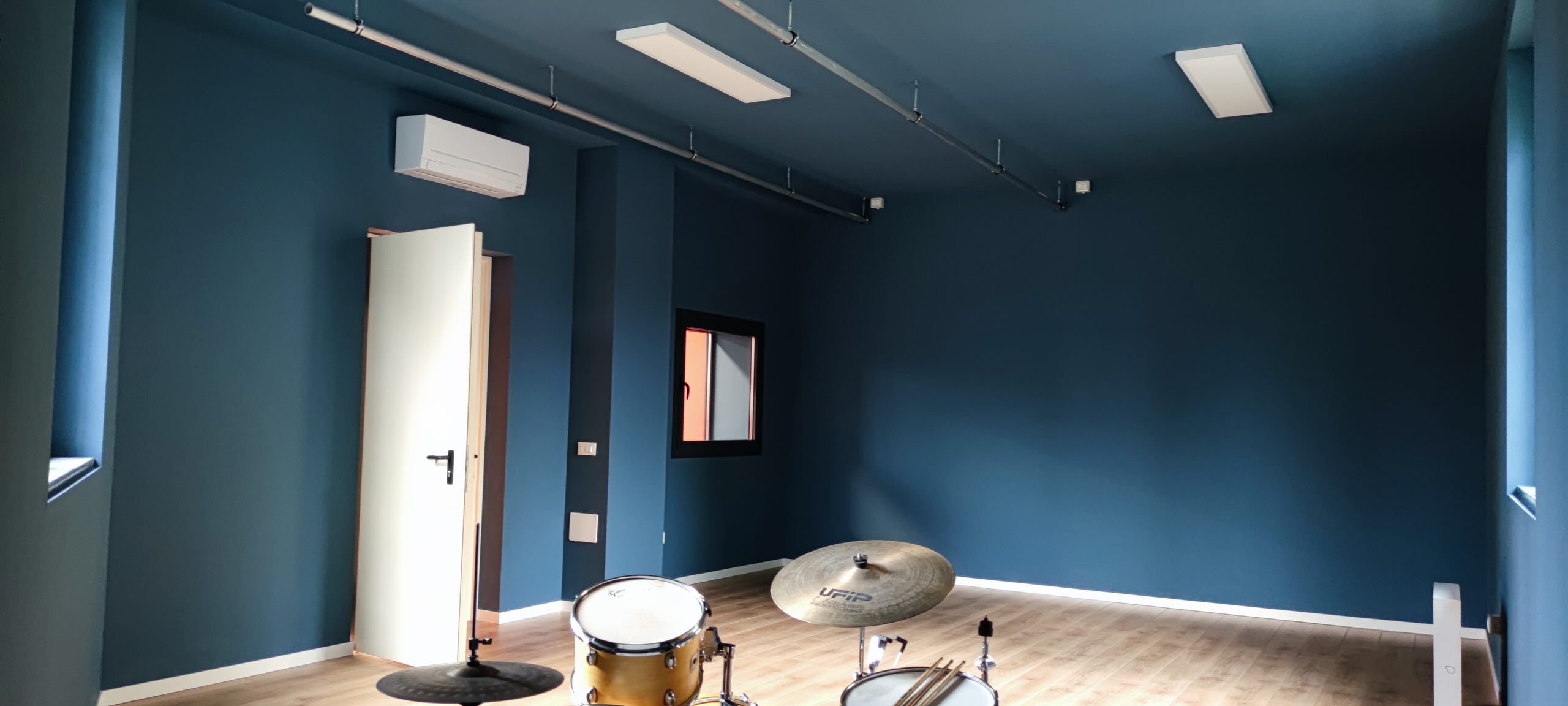 STUDIO  SALA  MUSICA INSONORIZZATO