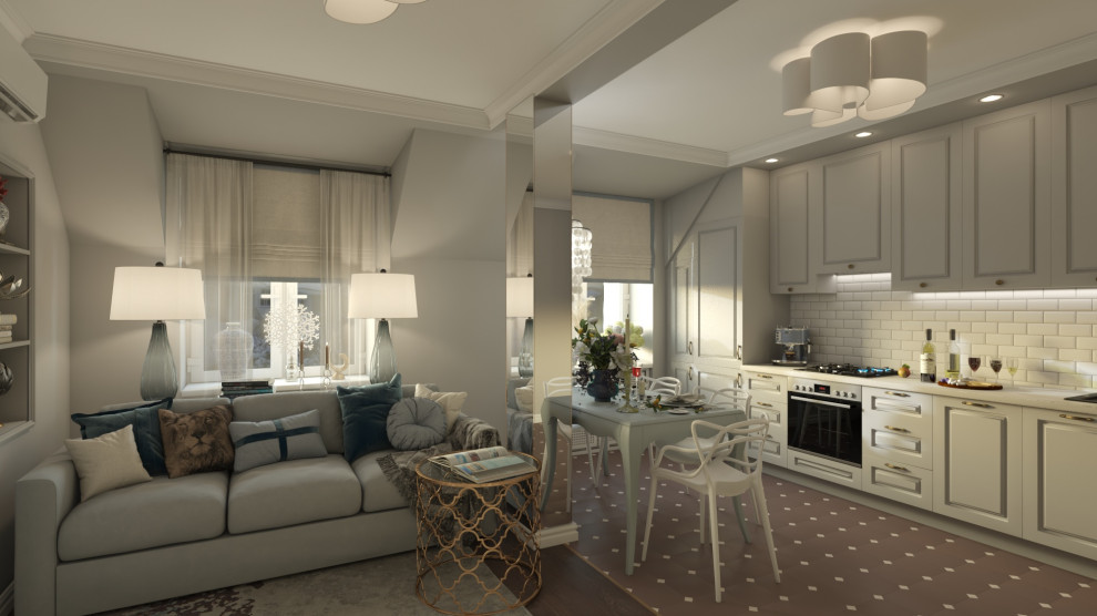 Кухня-гостиная