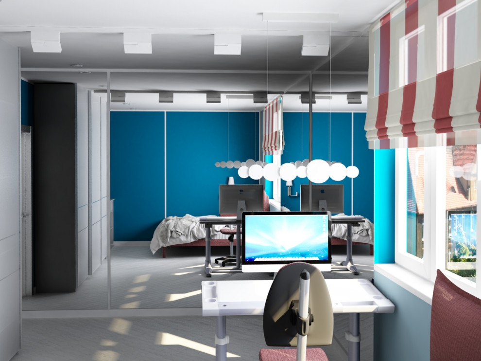 Живу танцуя (комната для девочки-подростка)