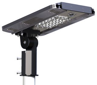 Solar Powered LED Smart Walkway Parking Sensing Light - Transitional ...