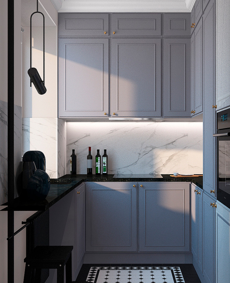 Двухкомнатная квартира 42.4кв.м.